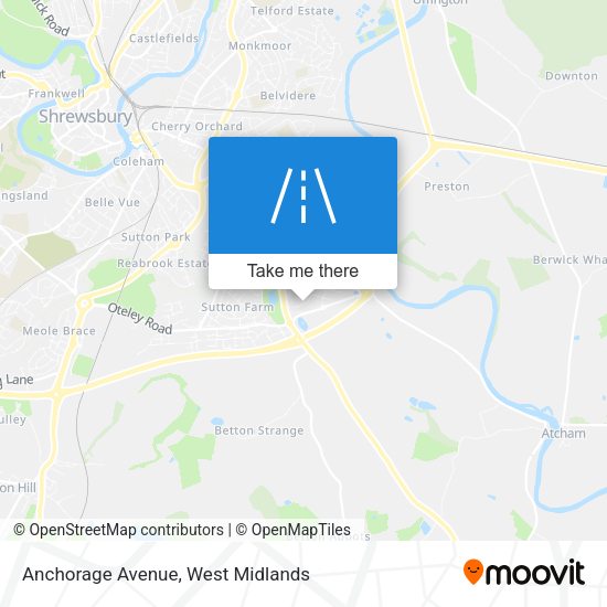 Anchorage Avenue map