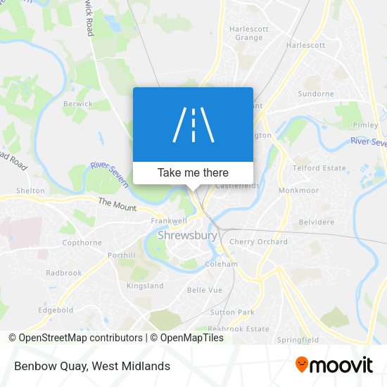 Benbow Quay map