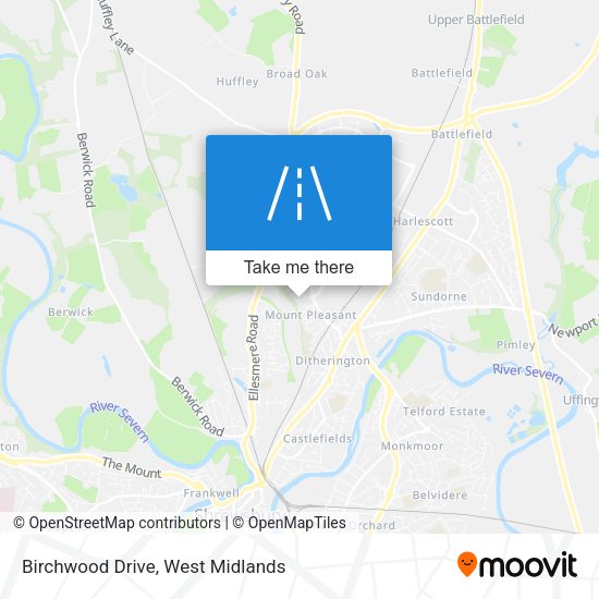 Birchwood Drive map