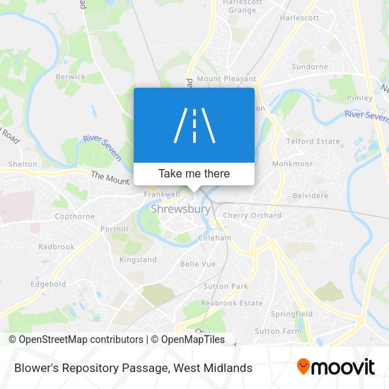 Blower's Repository Passage map
