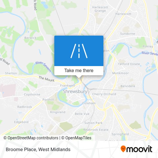 Broome Place map