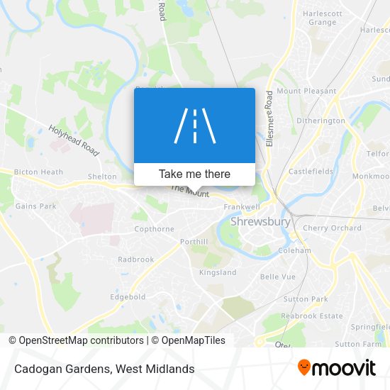 Cadogan Gardens map
