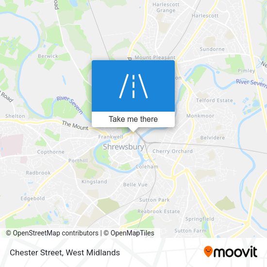 Chester Street map