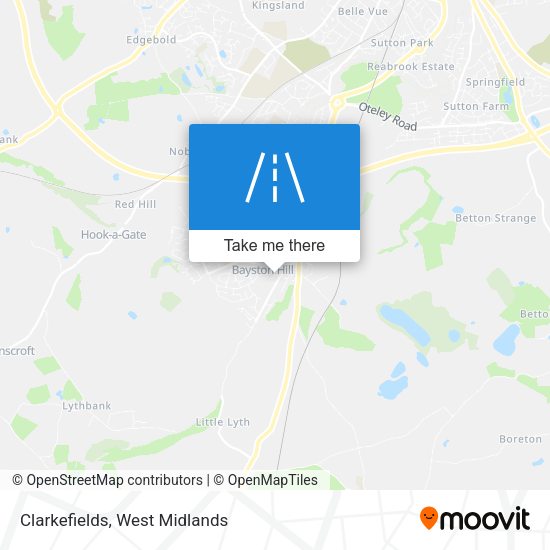 Clarkefields map