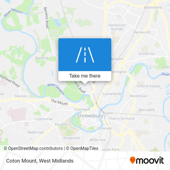 Coton Mount map