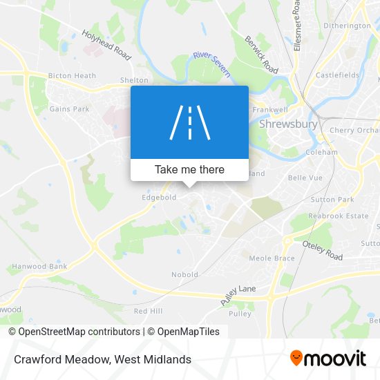 Crawford Meadow map