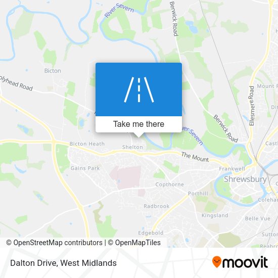 Dalton Drive map