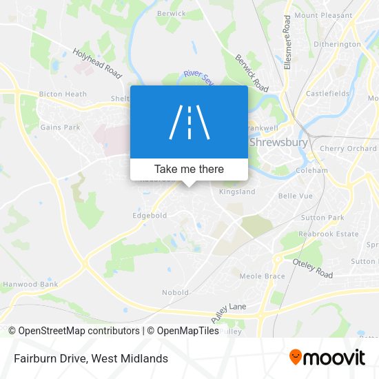 Fairburn Drive map