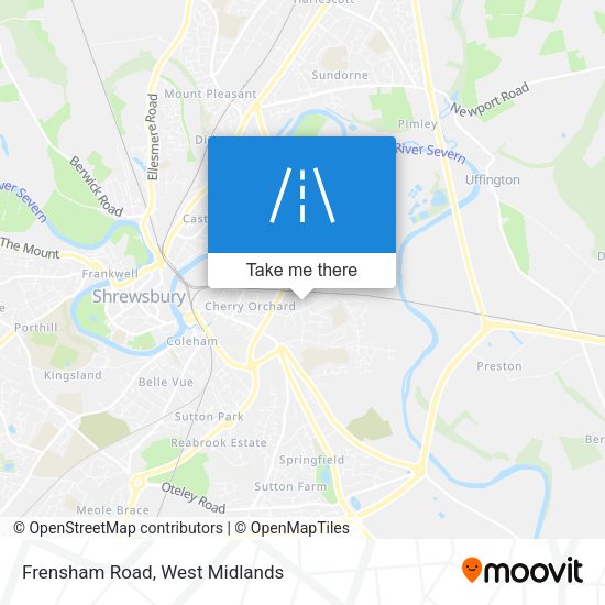 Frensham Road map