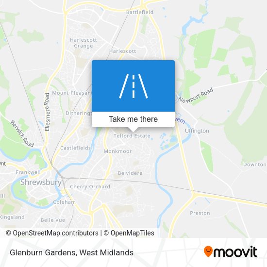 Glenburn Gardens map