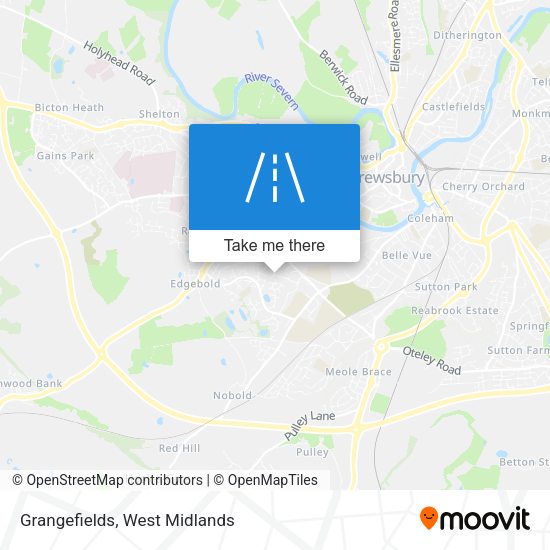 Grangefields map