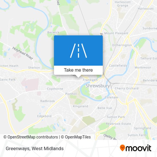 Greenways map