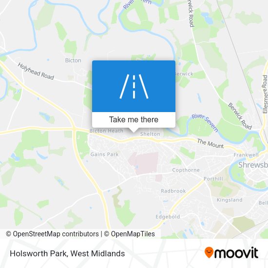 Holsworth Park map