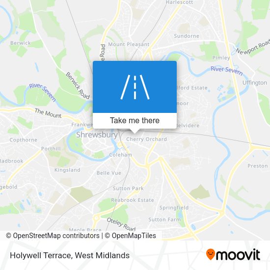 Holywell Terrace map