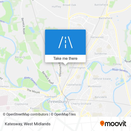 Katesway map