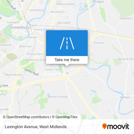 Lexington Avenue map