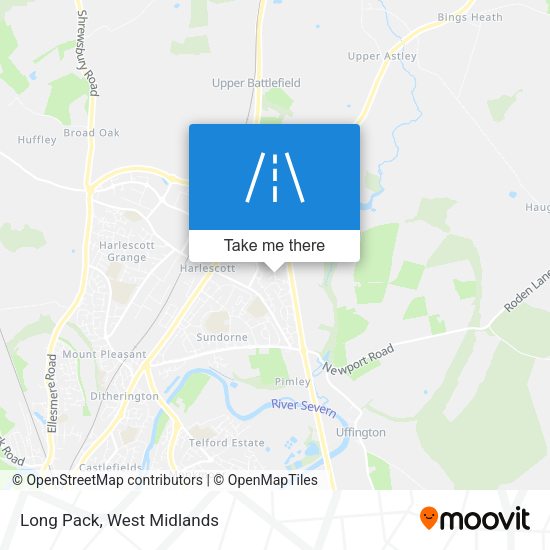 Long Pack map