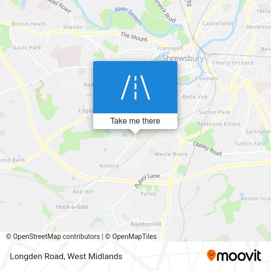 Longden Road map