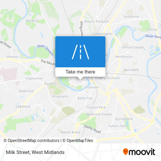 Milk Street map