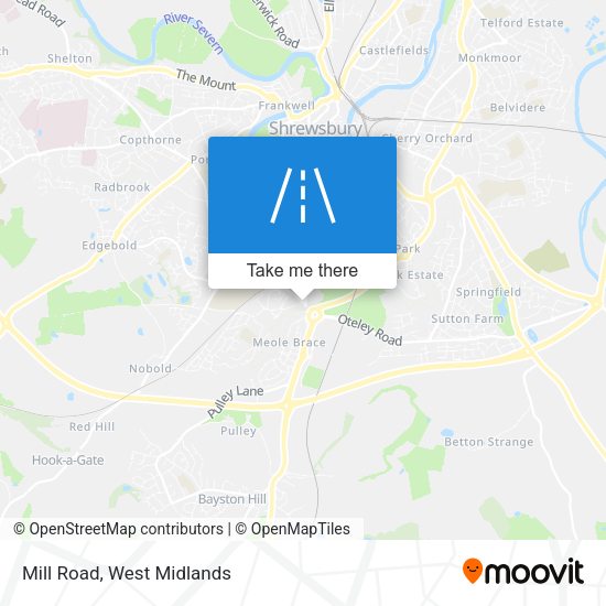 Mill Road map