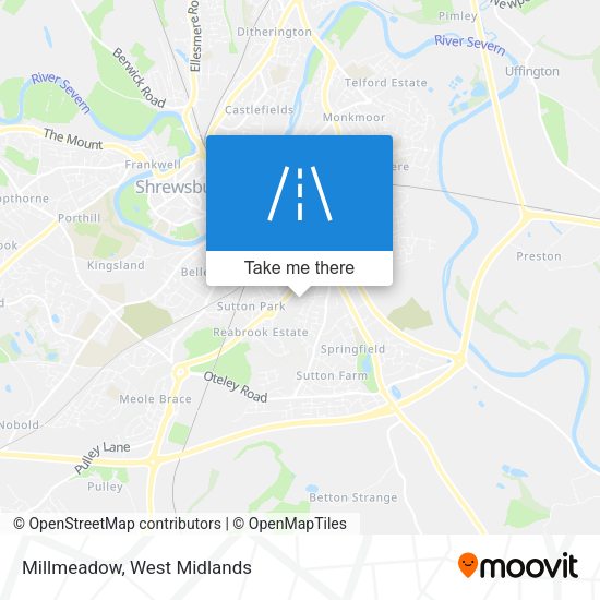 Millmeadow map