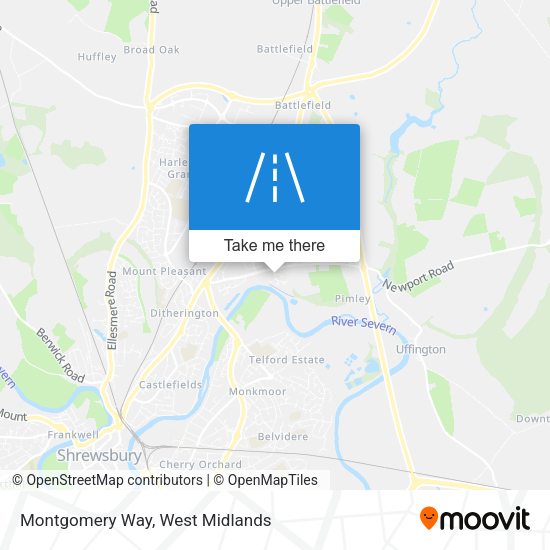 Montgomery Way map