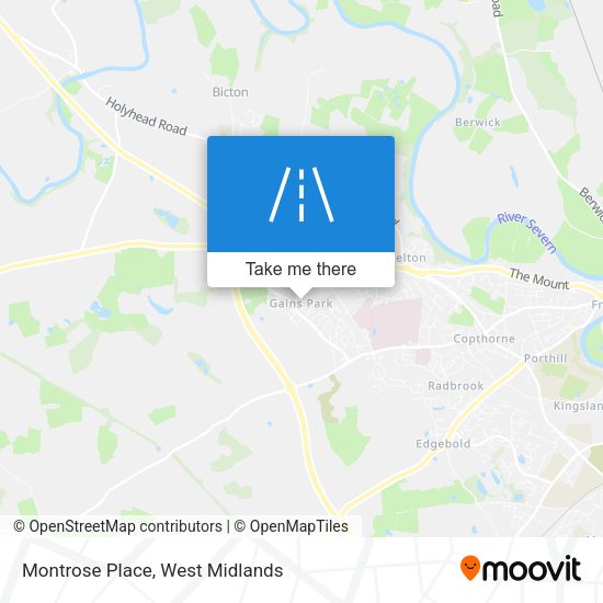 Montrose Place map