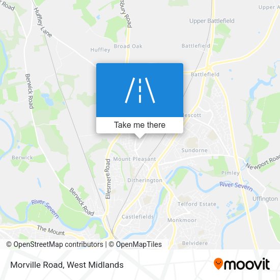 Morville Road map