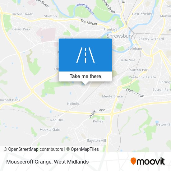 Mousecroft Grange map