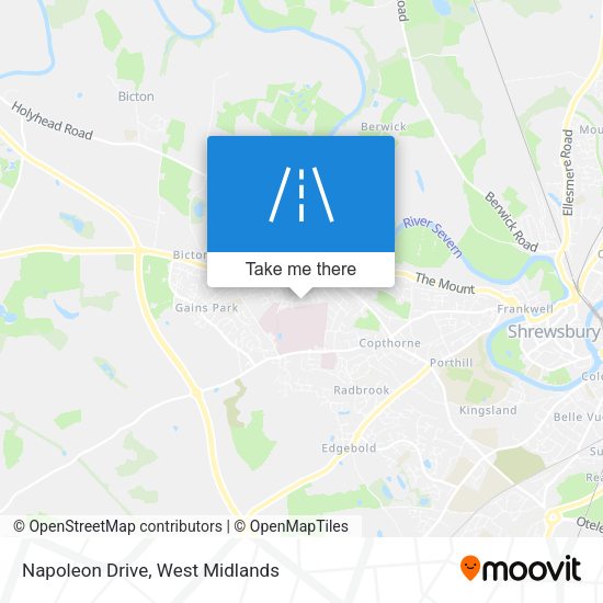 Napoleon Drive map