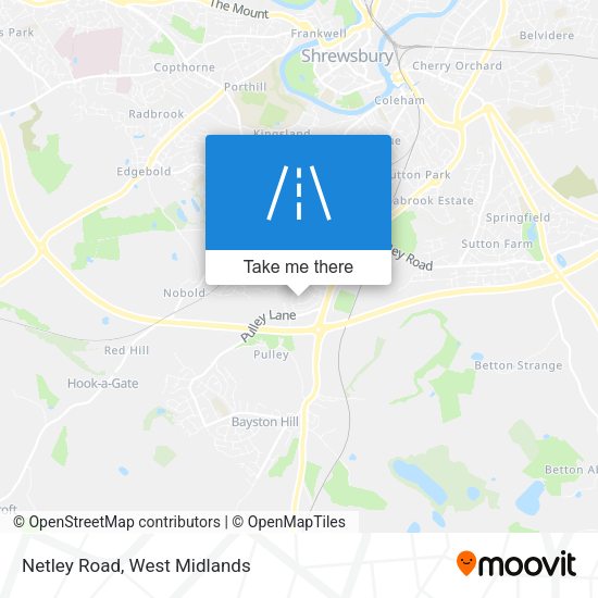 Netley Road map