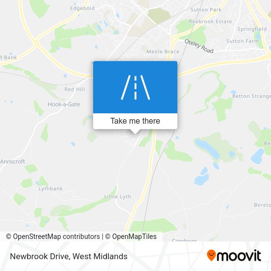 Newbrook Drive map