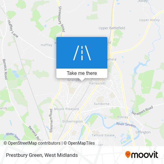 Prestbury Green map