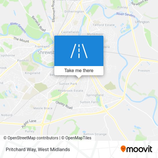 Pritchard Way map