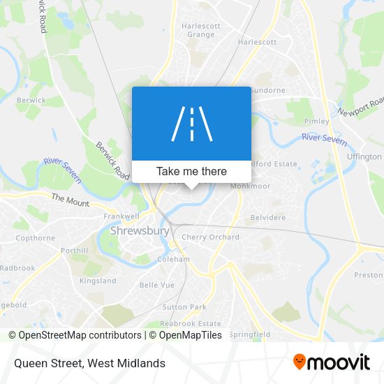 Queen Street map