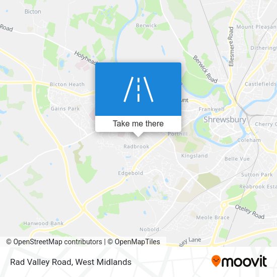 Rad Valley Road map