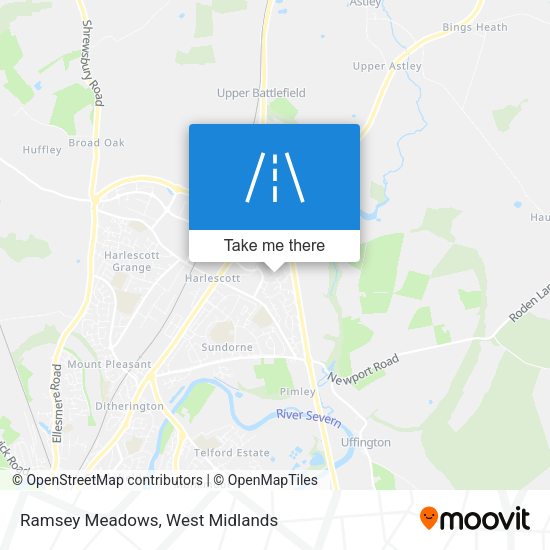 Ramsey Meadows map