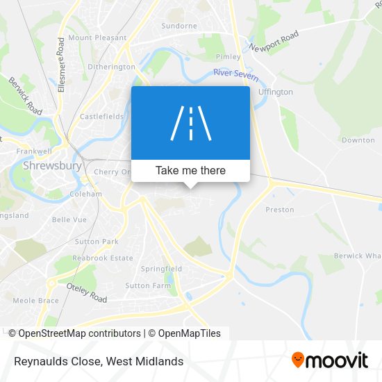 Reynaulds Close map