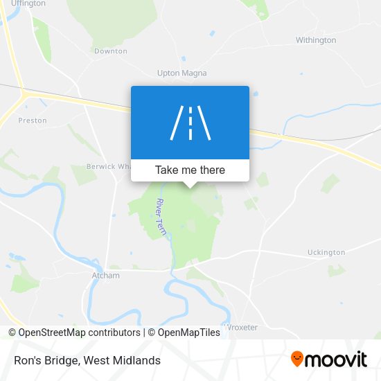 Ron's Bridge map