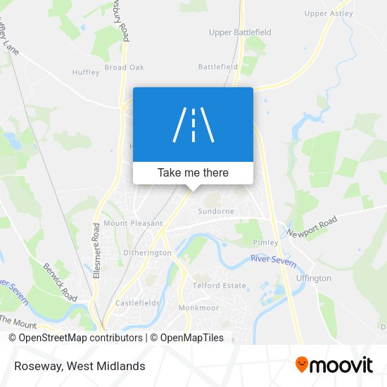 Roseway map