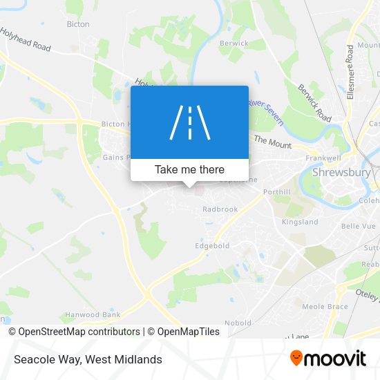 Seacole Way map