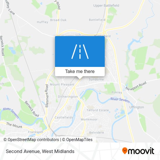 Second Avenue map