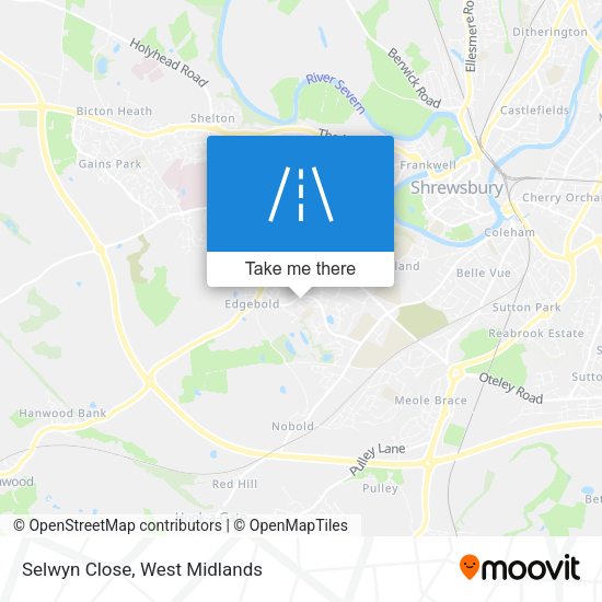 Selwyn Close map