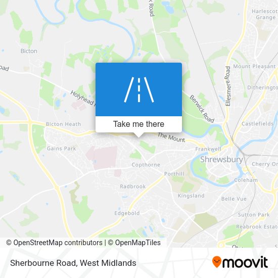 Sherbourne Road map