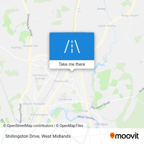 Shillingston Drive map
