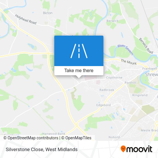 Silverstone Close map