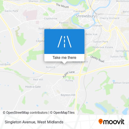 Singleton Avenue map