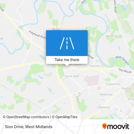 Sion Drive map