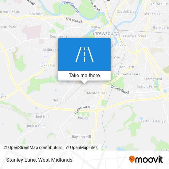 Stanley Lane map