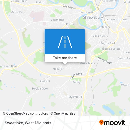 Sweetlake map